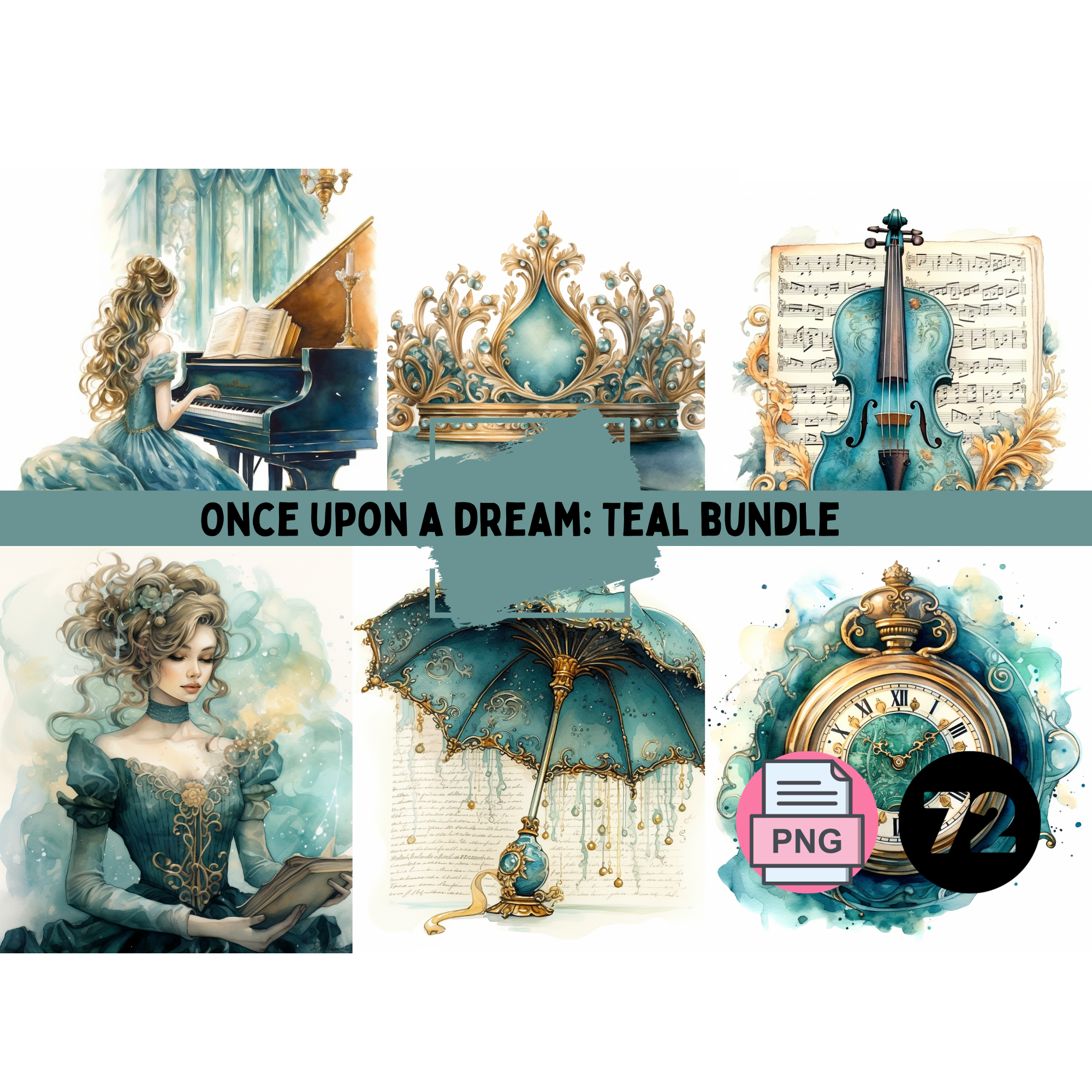 “Once Upon a Dream – Teal Bundle”