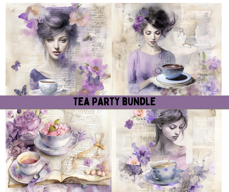 Step into Elegance with Our Tea Party Bundle: Where Every Sip Is an Escape! ☕