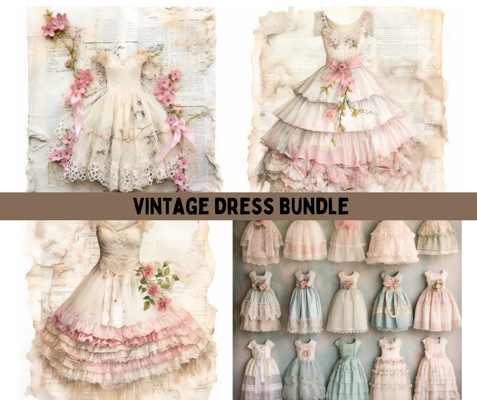 Unveiling Our Latest Treasure: The Vintage Dresses Bundle